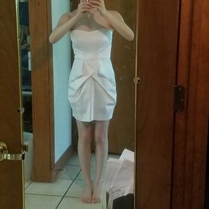 BCBGeneration Mini Dress White Origami Size 0